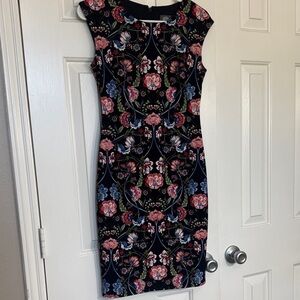 Vince Camuto Multicolor Floral Mini Dress